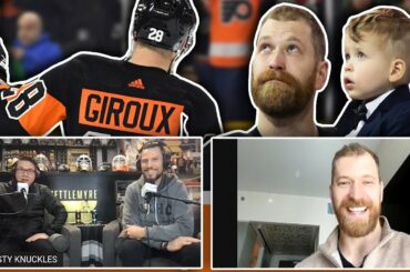 Claude Giroux Talks About Playing His 1000th Game for Philadelphia Flyers