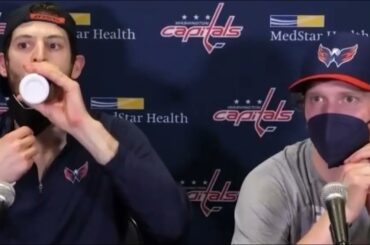 Nicklas Backstrom & Nic Dowd React to Rangers/Capitals Brawls Over Tom Wilson + TJ Oshie Emotions