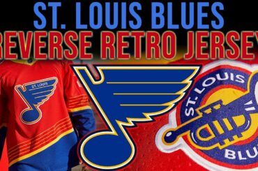 St. Louis Blues Reverse Retro Jersey!