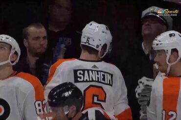 Travis Sanheim vs Nathan Gerbe (2/20/20)