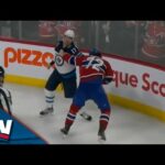 Canadiens' Arber Xhekaj And Jets' Adam Lowry Square Off As Tempers Flare At End Of Game