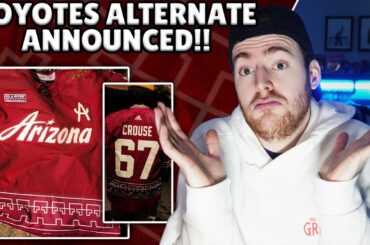 Arizona Coyotes Alternate Jersey Announced!!