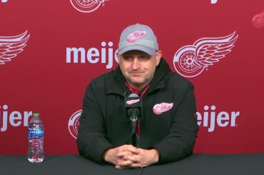 Derek Lalonde: Last '3-4 months' played into why Detroit Red Wings waived Jakub Vrana