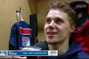 Brett Howden Adjusting to Life With the Blueshirts | New York Rangers | MSG Networks