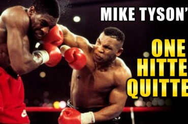 How Tyson Landed The Right Hand | Mike Tyson's One Hitter Quitter