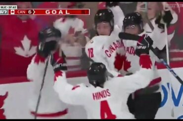 Joshua Roy sends Team Canada to the gold medal game