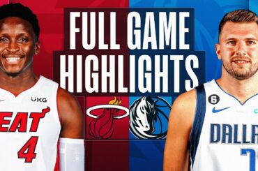 HEAT at MAVERICKS | FULL GAME HIGHLIGHTS | January 20, 2023