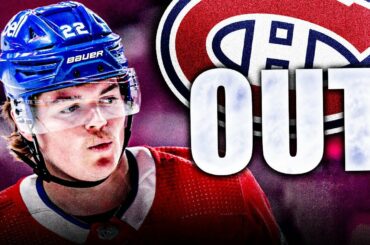 COLE CAUFIELD OUT FOR THE SEASON (YEAH, ANOTHER VIDEO BECAUSE I MESSED UP) Montreal Canadiens News