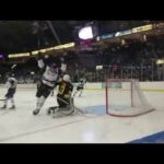 Youngstown Phantoms #3 Jeppe Urup scores a goal 3/9/19 vs Green Bay