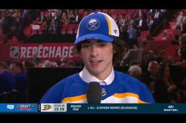 Matthew Savoie Speaks After Getting Drafted