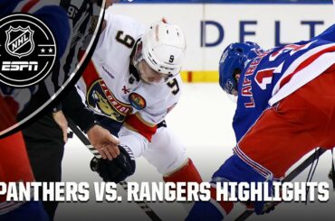 Florida Panthers vs. New York Rangers | Full Game Highlights