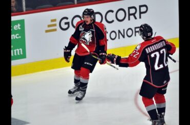 1er but de Rafaël Harvey-Pinard dans la LHJMQ | @HuskiesRN vs @ArmadaBLB 22 septembre 2016