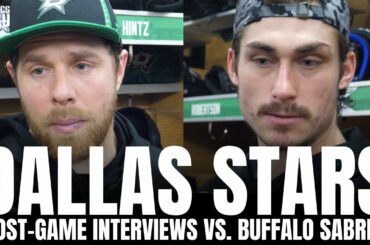 Joe Pavelski & Mason Marchment React to Dallas Stars OT Loss vs. Buffalo, Roope Hintz Return to Ice