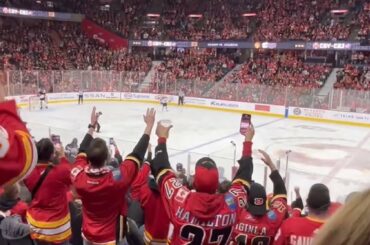 I Went To Johnny Gaudreau Return To Calgary - It Was NUTS