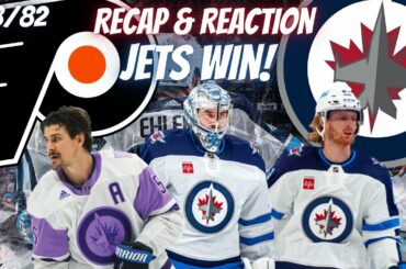 BACK TO BACK WINS!!! Jets Win 5-3 in Philly! - 22/23 Winnipeg Jets Game Recap&Reaction 48/82