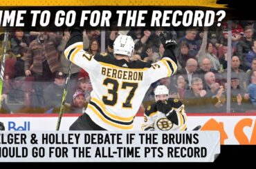 Felger: 'Means something' to fans, players if Bruins knock off Canadiens for all-time best record