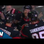Senators' Ridly Greig Records First NHL Point On Claude Giroux's Diving Slapper