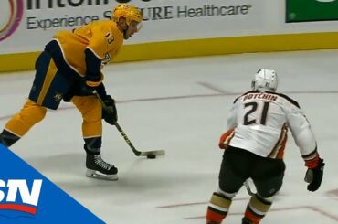 Nick Bonino Fires Wrist Shot To Beat Anaheim Ducks’ John Gibson Top Corner