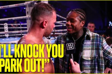 Felix Cash & Ammo Williams clash ringside ahead of potential fight