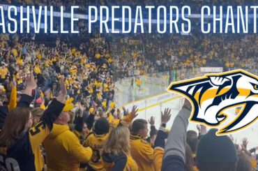 The CHANTS and CHEERS of the Nashville Predators