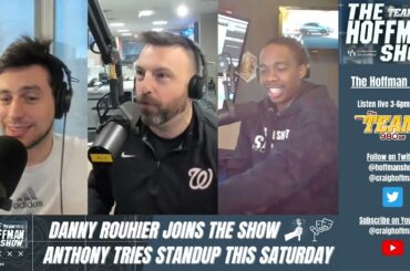 Danny Rouhier Coaches Anthony For His Fantasy Football Punishment Standup Debut