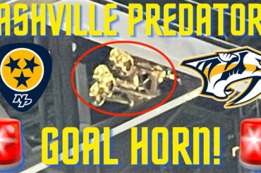 Nashville Predators OFFICIAL Goal Horn (Best on YouTube!) [4k]