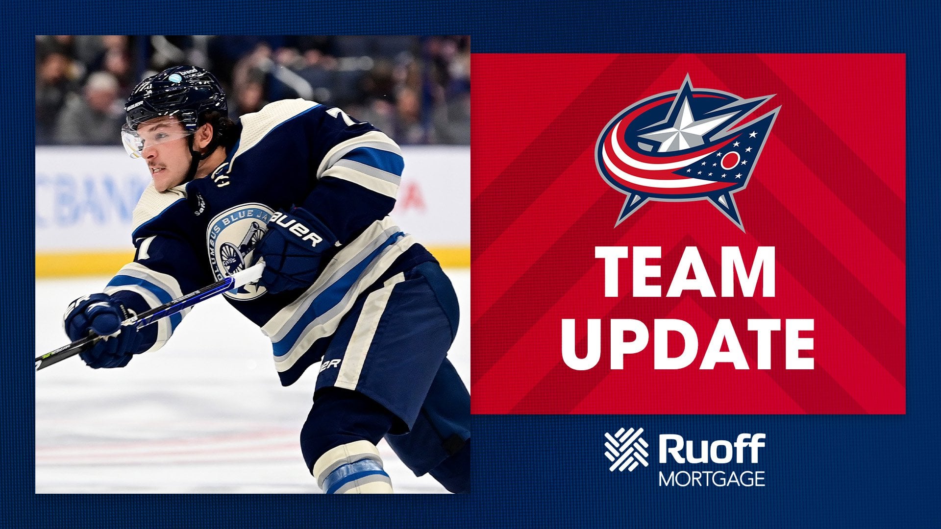 CBJ announce roster moves. Blankenburg off IR, Robinson to IR, Jet