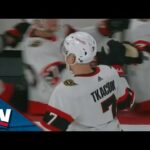 Senators' Tim Stutzle Finds Brady Tkachuk For Game-Winning Goal vs. Canadiens