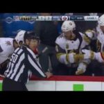 NHL Blake Wheeler gets dumped into bench by Ryan Reaves May 12th, 2018