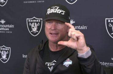 Jon Gruden talks about Raiders game vs. Cleveland Browns - Oct 28, 2020