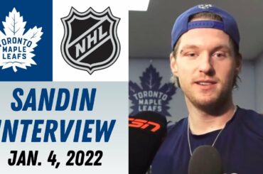 Rasmus Sandin After Practice Interview (1/4/2023)