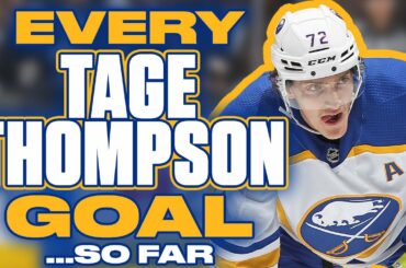 EVERY Tage Thompson Goal of 2022-23...So Far