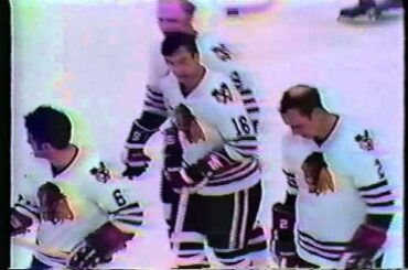 1971 Stanley Cup Final Game 2,  Chicago Blackhawks vs. Montreal Canadiens