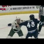 Brendan Lemieux vs Nick Seeler Dec 19, 2016