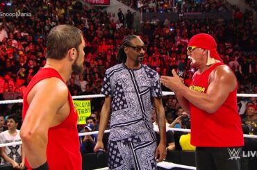 Snoop Dogg and Hulk Hogan contend with AxelMania: Raw, March 23, 2015