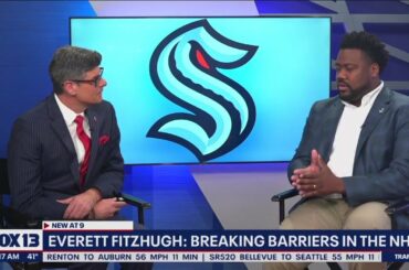 Everett Fitzhugh: Breaking barriers in the NHL | FOX 13 Seattle