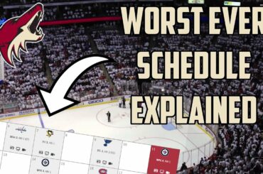 The Reasoning Behind The Arizona Coyotes' Terrible 2018 Schedule