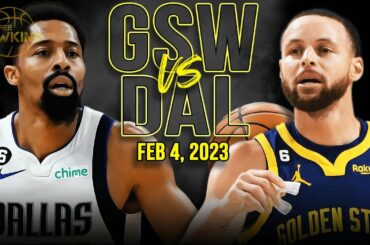 Golden State Warriors vs Dallas Mavericks Full Game Highlights | Feb 4, 2023 | FreeDawkins