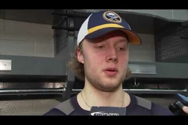 Alex Nylander Postgame Interview vs Montreal Canadiens (3/23/2019)