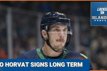 Bo Horvat Has Signed an 8-Year Extension with the New York Islanders