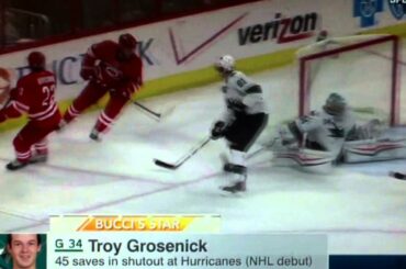 Troy Grosenick is John Buccigross' Star of the Night - 11/16/14