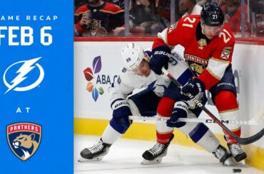 RECAP: Lightning @ Panthers 2/6/23 | Yikes..