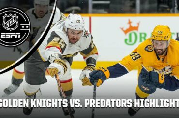 Vegas Golden Knights vs. Nashville Predators | Full Game Highlights