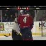 Noel Acciari vs Dylan McIlrath Jan 7, 2017