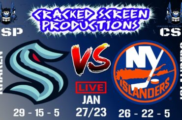 🔴LIVE🔴 NHL Scoreboard Update Seattle Kraken @ New York Islanders Live Reactions February 7th 2023