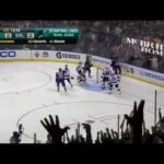 Marc-Edouard Vlasic Scores On His Own Net | 4/14/12 | Sharks Blues