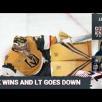 Logan Thompson leaves injured in the Vegas Golden Knights victory over the Minnesota Wild