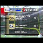 GHSA 3A Semifinal: LaGrange vs. Washington County - Dec. 12, 2003