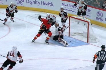 Flames score three shorthanded goals in win over Coyotes