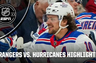 New York Rangers vs. Carolina Hurricanes | Full Game Highlights